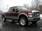 2008 Ford F350 Super Duty Lariat SuperCab 4x4 Front 3/4 View