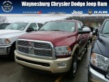 2012 Deep Cherry Red Crystal Pearl Dodge Ram 2500 HD Laramie Longhorn Crew Cab 4x4 #76564794