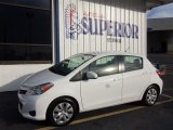 2012 Super White Toyota Yaris LE 5 Door #76564663