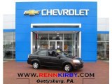 2009 Black Granite Metallic Chevrolet Aveo LT Sedan #76564992