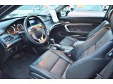 2010 Honda Accord EX-L V6 Coupe Black Interior