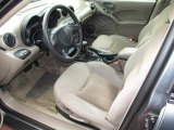 2004 Pontiac Grand Am SE Sedan Dark Taupe Interior