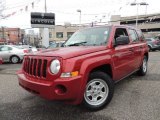 2009 Inferno Red Crystal Pearl Jeep Patriot Sport 4x4 #76565283