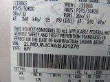 2010 MKX Color Code for Ingot Silver Metallic - Color Code: UX