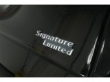 2009 Lincoln Town Car Signature Limited Marks and Logos