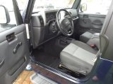2006 Jeep Wrangler Unlimited 4x4 Dark Slate Gray Interior
