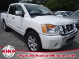 2012 Blizzard White Nissan Titan SL Crew Cab #76564264