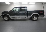 2007 Ford F250 Super Duty Dark Green Satin Metallic