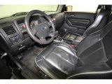 2007 Hummer H3  Ebony Black/Pewter Interior