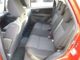 2007 Suzuki SX4 Convenience AWD Rear Seat