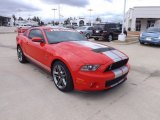 2011 Ford Mustang Shelby GT500 Coupe Front 3/4 View