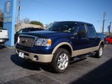 2008 Dark Blue Pearl Metallic Ford F150 Lariat SuperCrew 4x4 #76624392