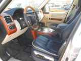 2010 Land Rover Range Rover HSE Navy Blue/Parchment Interior