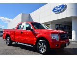 2013 Race Red Ford F150 STX SuperCab #76624270