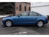 2010 Audi A4 Aruba Blue Pearl Effect