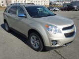 Champagne Silver Metallic Chevrolet Equinox in 2013