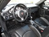 2009 Porsche 911 Turbo Coupe Black Interior