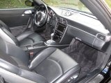 2009 Porsche 911 Turbo Coupe Black Interior