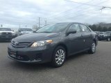 2013 Magnetic Gray Metallic Toyota Corolla LE #76624108