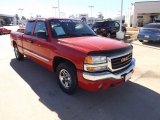 2004 Fire Red GMC Sierra 1500 SLT Extended Cab #76624465