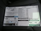 2013 Hyundai Azera  Window Sticker