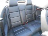 2008 Audi A4 3.2 quattro Cabriolet Rear Seat