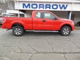 2013 Race Red Ford F150 STX SuperCab 4x4 #76624212