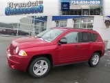 2008 Inferno Red Crystal Pearl Jeep Compass Sport 4x4 #76624004