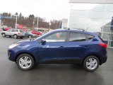 Iris Blue Hyundai Tucson in 2013