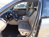 2012 Jeep Grand Cherokee Limited Black/Light Frost Beige Interior