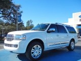 2013 White Platinum Metallic Tri-Coat Lincoln Navigator L 4x4 #76624202