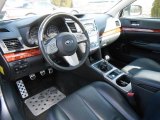 2010 Subaru Legacy 2.5 GT Limited Sedan Off Black Interior