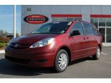 2008 Salsa Red Pearl Toyota Sienna LE #7663298