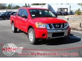 2012 Red Alert Nissan Titan SV Crew Cab #76623701