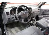 2004 Nissan Frontier XE V6 Crew Cab 4x4 Gray Interior
