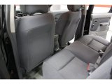2004 Nissan Frontier XE V6 Crew Cab 4x4 Rear Seat