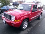 2006 Inferno Red Pearl Jeep Commander Limited 4x4 #76682132