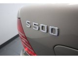 2005 Mercedes-Benz S 500 Sedan Marks and Logos