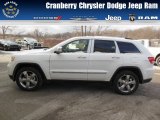 2013 Bright White Jeep Grand Cherokee Overland 4x4 #76681945