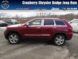 Deep Cherry Red Crystal Pearl Jeep Grand Cherokee in 2013