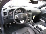 2013 Dodge Challenger R/T Plus Blacktop Dark Slate Gray Interior