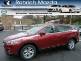 2013 Zeal Red Mica Mazda CX-9 Touring AWD #76681915