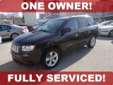 2011 Brilliant Black Crystal Pearl Jeep Compass 2.4 Latitude 4x4 #76740324