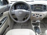 2007 Hyundai Accent GLS Sedan Dashboard