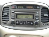 2007 Hyundai Accent GLS Sedan Audio System