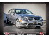 2013 Palladium Silver Metallic Mercedes-Benz C 250 Sport #76740358