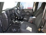 2006 Jeep Wrangler Sport 4x4 Front Seat