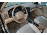 2002 Saturn L Series L100 Sedan Medium Tan Interior