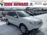 2013 Satin White Pearl Subaru Forester 2.5 X Premium #76740618