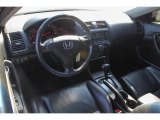 2003 Honda Accord EX V6 Coupe Black Interior